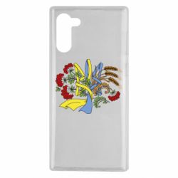 Чохол для Samsung Note 10 Герб колоски і калина - PrintSalon