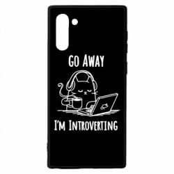 Чехол для Samsung Note 10 Go away i'm introverting - PrintSalon