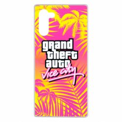 Чехол для Samsung Note 10 GTA city - PrintSalon