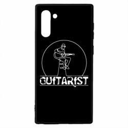 Чехол для Samsung Note 10 Guitar player. - PrintSalon