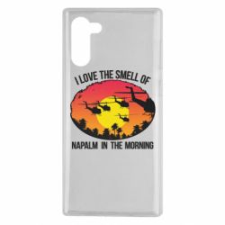 Чехол для Samsung Note 10 I love the smell napalm, in the morning - PrintSalon
