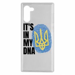Чехол для Samsung Note 10 It is in my DNA Ukraine - PrintSalon