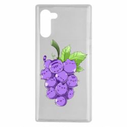 Чехол для Samsung Note 10 Кот-виноград - PrintSalon