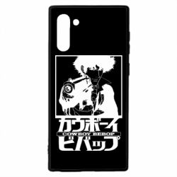 Чехол для Samsung Note 10 Ковбой Бибоп с ружьем - PrintSalon