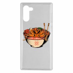 Чехол для Samsung Note 10 Kurama in ramen - PrintSalon
