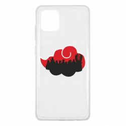 Чехол для Samsung Note 10 Lite Akatsuki Members Red Cloud - PrintSalon