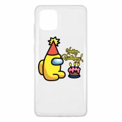 Чохол для Samsung Note 10 Lite Among Us Happy Birthday - PrintSalon