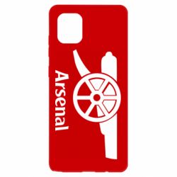 Чехол для Samsung Note 10 Lite Arsenal simple logo - PrintSalon