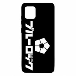 Чехол для Samsung Note 10 Lite Blue Lock logo