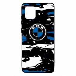 Чехол для Samsung Note 10 Lite BMW logo and art background - PrintSalon