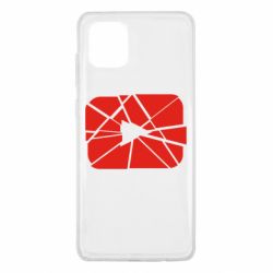 Чехол для Samsung Note 10 Lite Broken - PrintSalon