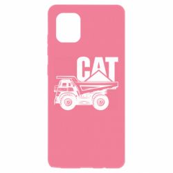 Чехол для Samsung Note 10 Lite CAT logo and truck - PrintSalon