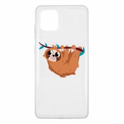 Чехол для Samsung Note 10 Lite Cute sloth - PrintSalon