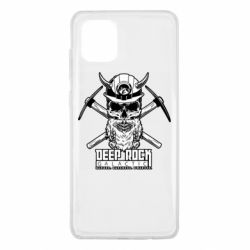 Чехол для Samsung Note 10 Lite Deep Rock Galactic skull - PrintSalon