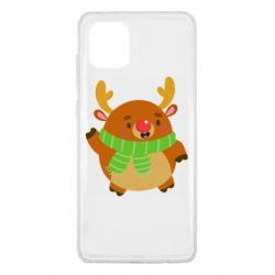Чехол для Samsung Note 10 Lite Deer in a scarf - PrintSalon