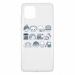 Чехол для Samsung Note 10 Lite Doctor who icons - PrintSalon