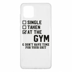 Чехол для Samsung Note 10 Lite DON'T HAVE TIME FOR YOUR SHIT - PrintSalon