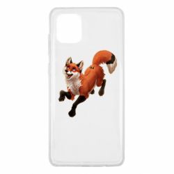 Чехол для Samsung Note 10 Lite Fox in flight - PrintSalon