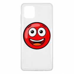 Чехол для Samsung Note 10 Lite Funny Red Ball - PrintSalon