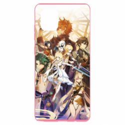 Чехол для Samsung Note 10 Lite Genshin Impact Characters - PrintSalon