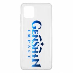 Чехол для Samsung Note 10 Lite Genshin Impact - PrintSalon