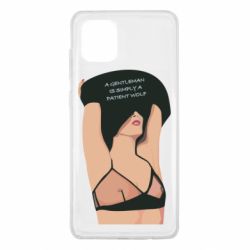 Чехол для Samsung Note 10 Lite Gentleman Is Simply A Patient Wolf - PrintSalon