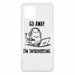 Чехол для Samsung Note 10 Lite Go away i'm introverting - PrintSalon