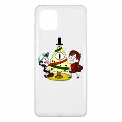 Чехол для Samsung Note 10 Lite Gravity falls: happy new year - PrintSalon