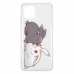 Чехол для Samsung Note 10 Lite Кролики Вэй и Лань - PrintSalon