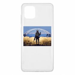Чохол для Samsung Note 10 Lite Марка з Кримським мостиком-PrintSalon Чохол для Samsung Note 10 Lite Марка з Кримським мостиком