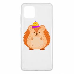 Чехол для Samsung Note 10 Lite Little hedgehog in a hat - PrintSalon