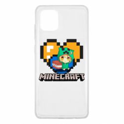 Чохол для Samsung Note 10 Lite Minecraft Girl - PrintSalon