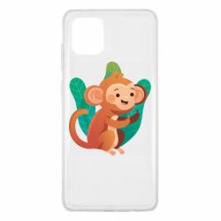 Чехол для Samsung Note 10 Lite Monkey. Fuck You - PrintSalon