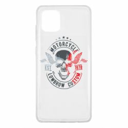 Чехол для Samsung Note 10 Lite Moto skull - PrintSalon