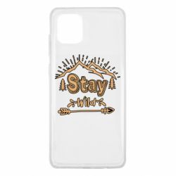 Чехол для Samsung Note 10 Lite Mountains - Stay Wild - PrintSalon
