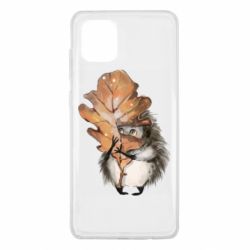 Чехол для Samsung Note 10 Lite Осенний ежик - PrintSalon