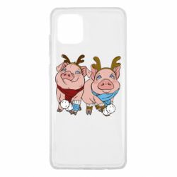 Чехол для Samsung Note 10 Lite Pigs - PrintSalon