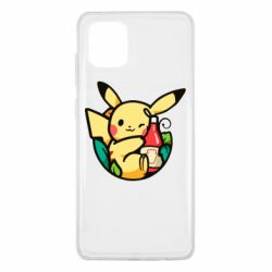 Чехол для Samsung Note 10 Lite Pikachu with ketchup - PrintSalon