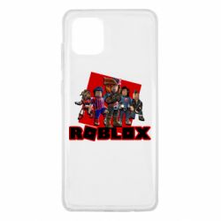 Чехол для Samsung Note 10 Lite Roblox Team Of Heroes - PrintSalon