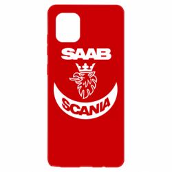 Чехол для Samsung Note 10 Lite Scania SAAB logo - PrintSalon