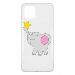 Чехол для Samsung Note 10 Lite Слон со звездочкой - PrintSalon