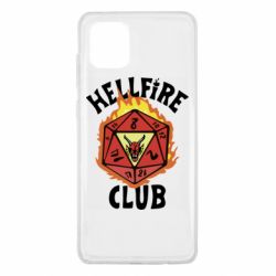 Чехол для Samsung Note 10 Lite Stranger Things: Hellfire club - PrintSalon