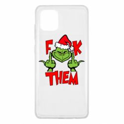 Чехол для Samsung Note 10 Lite The grinch f*ck them - PrintSalon