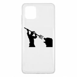 Чехол для Samsung Note 10 Lite Тризубом по морде - PrintSalon