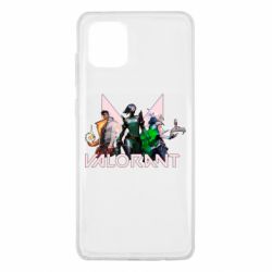 Чехол для Samsung Note 10 Lite Valorant characters - PrintSalon