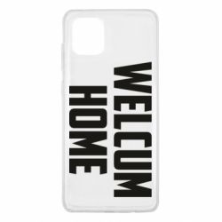 Чехол для Samsung Note 10 Lite Welcum Home - PrintSalon