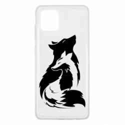 Чехол для Samsung Note 10 Lite Wolf And Fox - PrintSalon