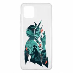 Чехол для Samsung Note 10 Lite Xiao silhouette - PrintSalon