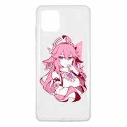 Чехол для Samsung Note 10 Lite Yae Miko portrait - PrintSalon
