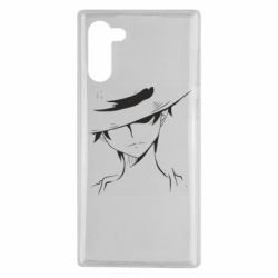 Чохол для Samsung Note 10 Luffy in a hat - PrintSalon